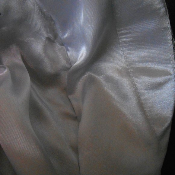 PENDING SALE 🌙 NIGHTMOVES Woman's size 10 Silver sequin formal mini dress - Picture 15 of 16